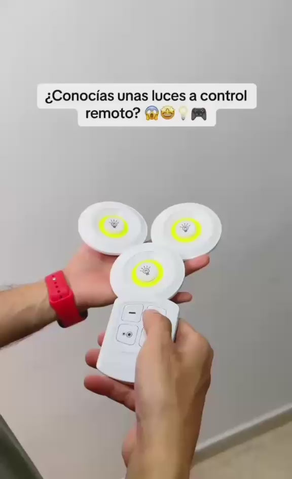 Set de 3 luces