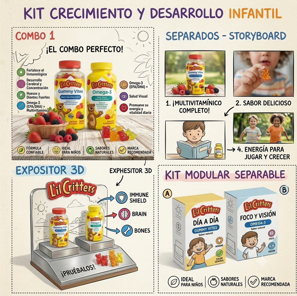 Kit de crecimiento y desarrollo infantil