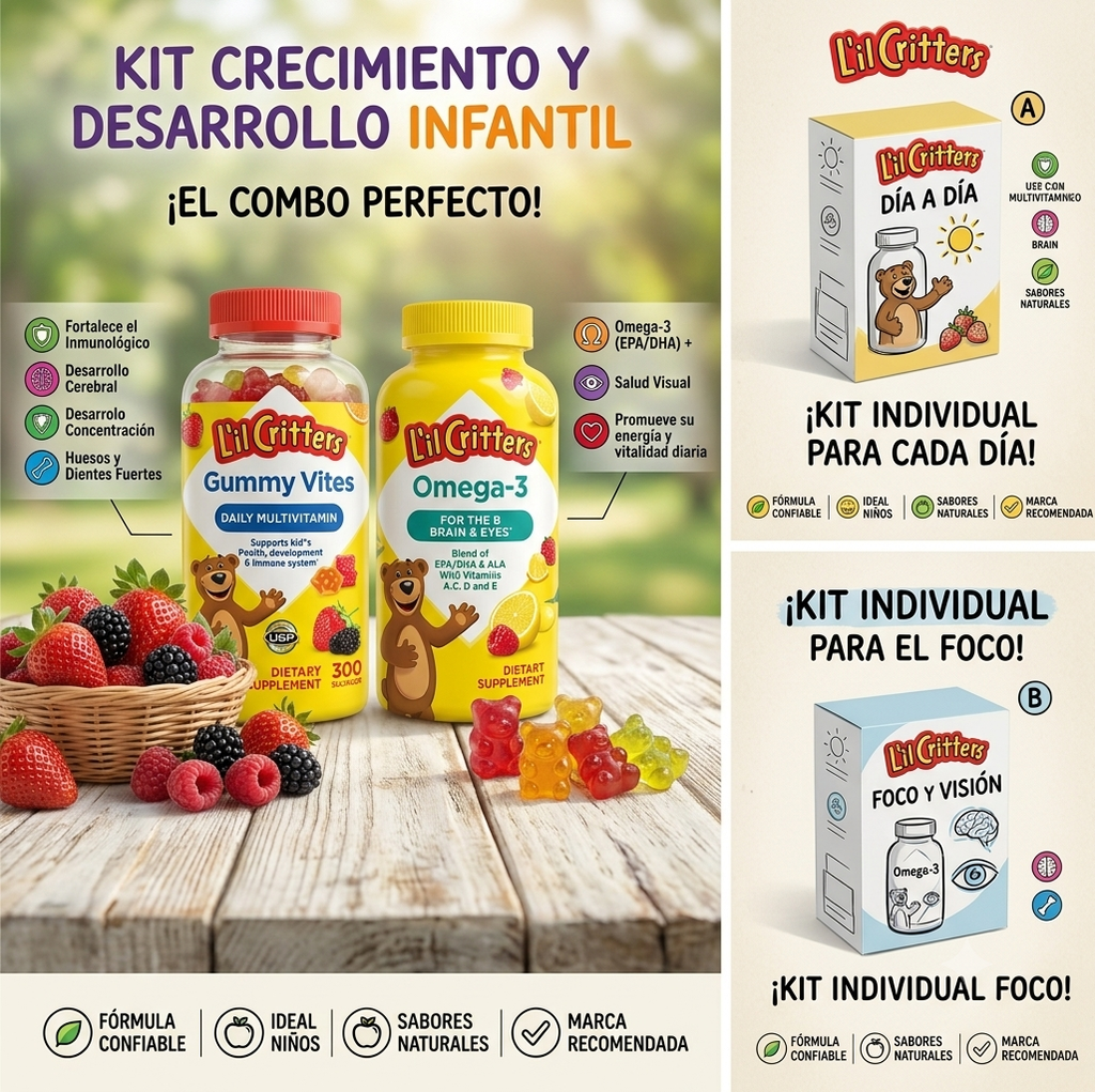 Kit de crecimiento y desarrollo infantil